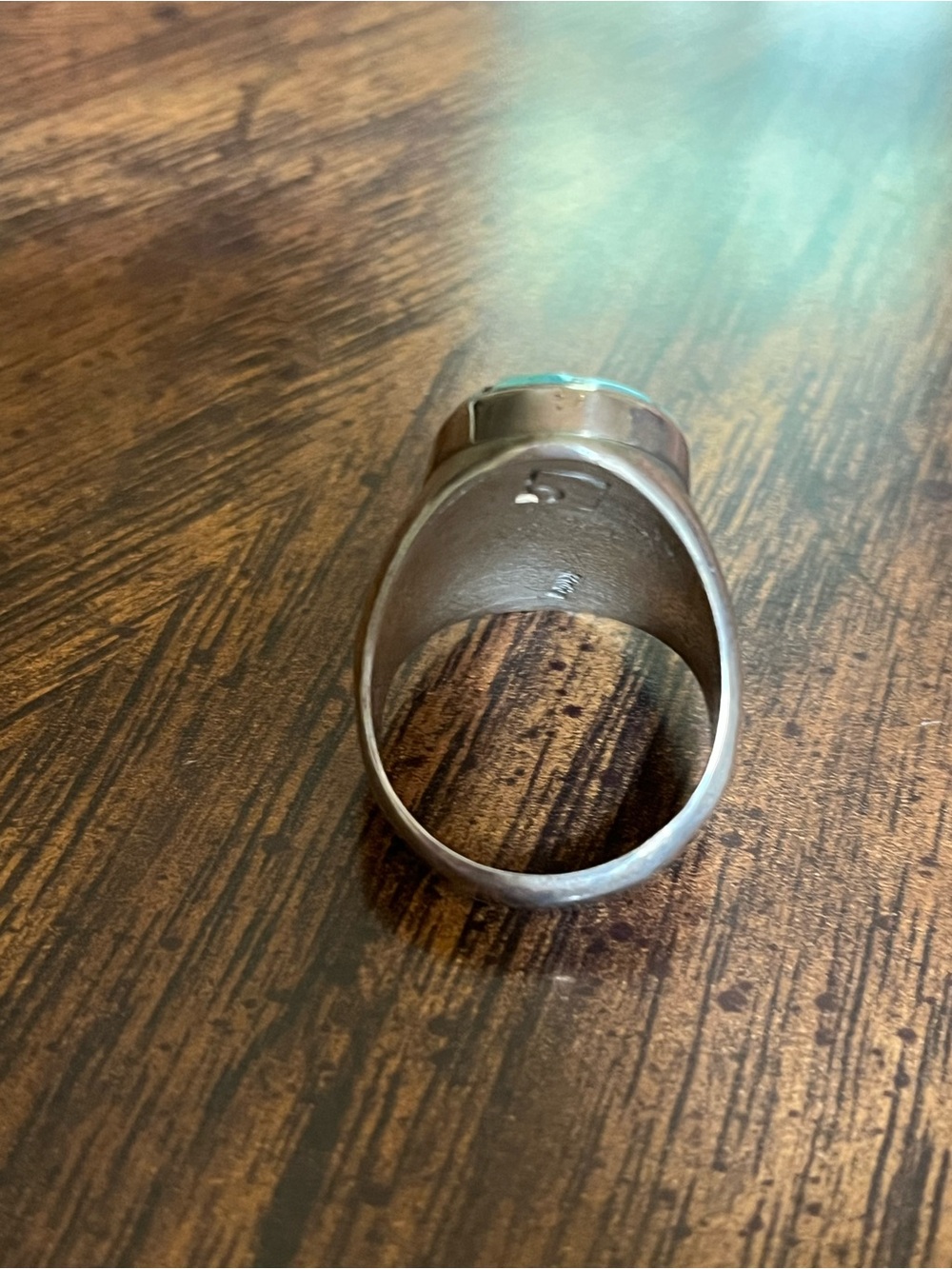 Native American  Men’s Zuni Inlay Ring - Picture 13 of 13